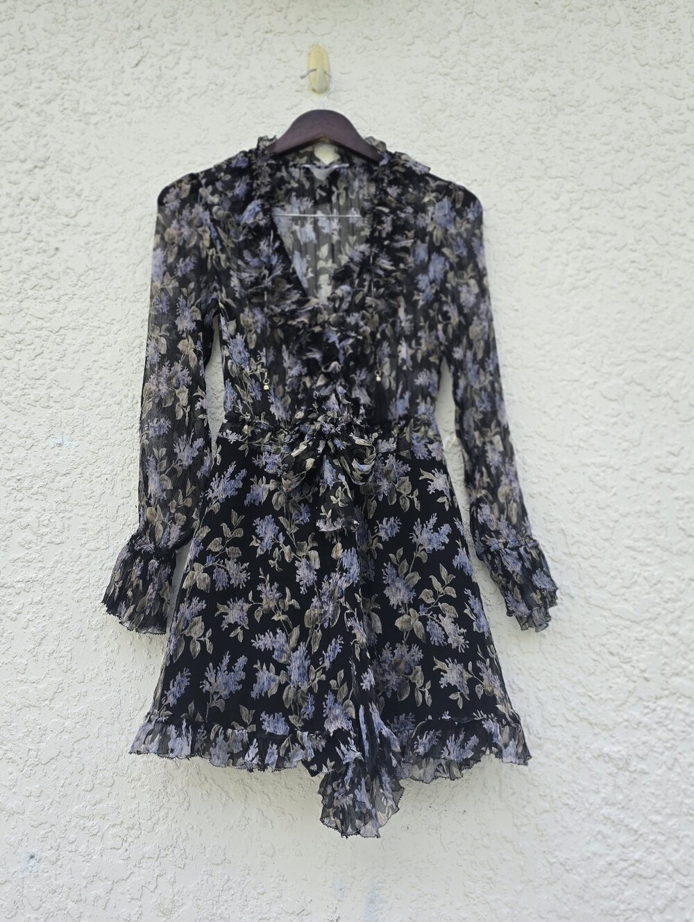 Zimmermann Stranded Ruffle Playsuit Size 0 (Defect: Missing Tassel) - Picture 3 of 13